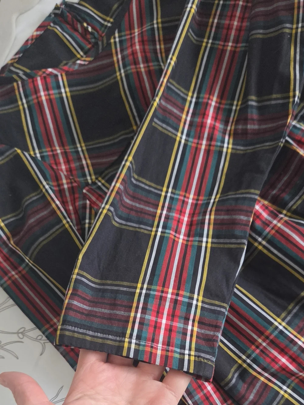 J. Crew Plaid Smocked Poplin Top